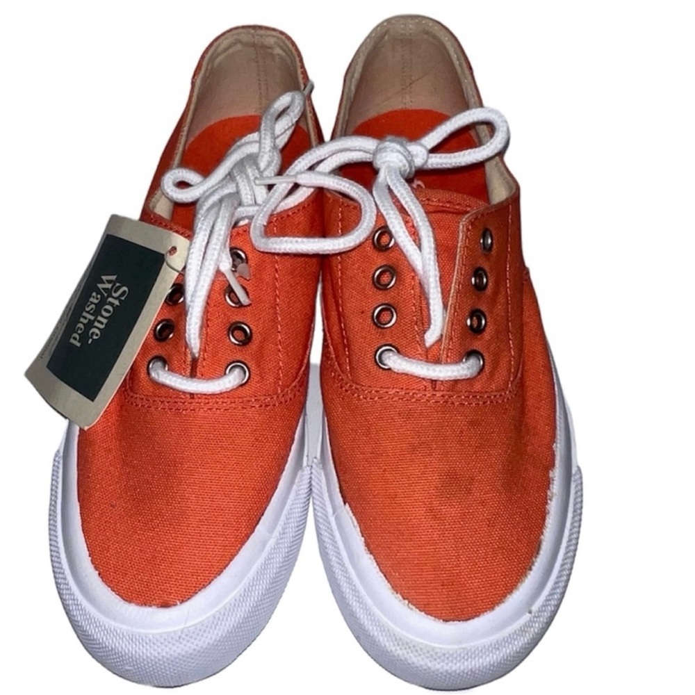 Eddie Bauer Orange Shoes Womens Sz 7 - Picture 2 of 7